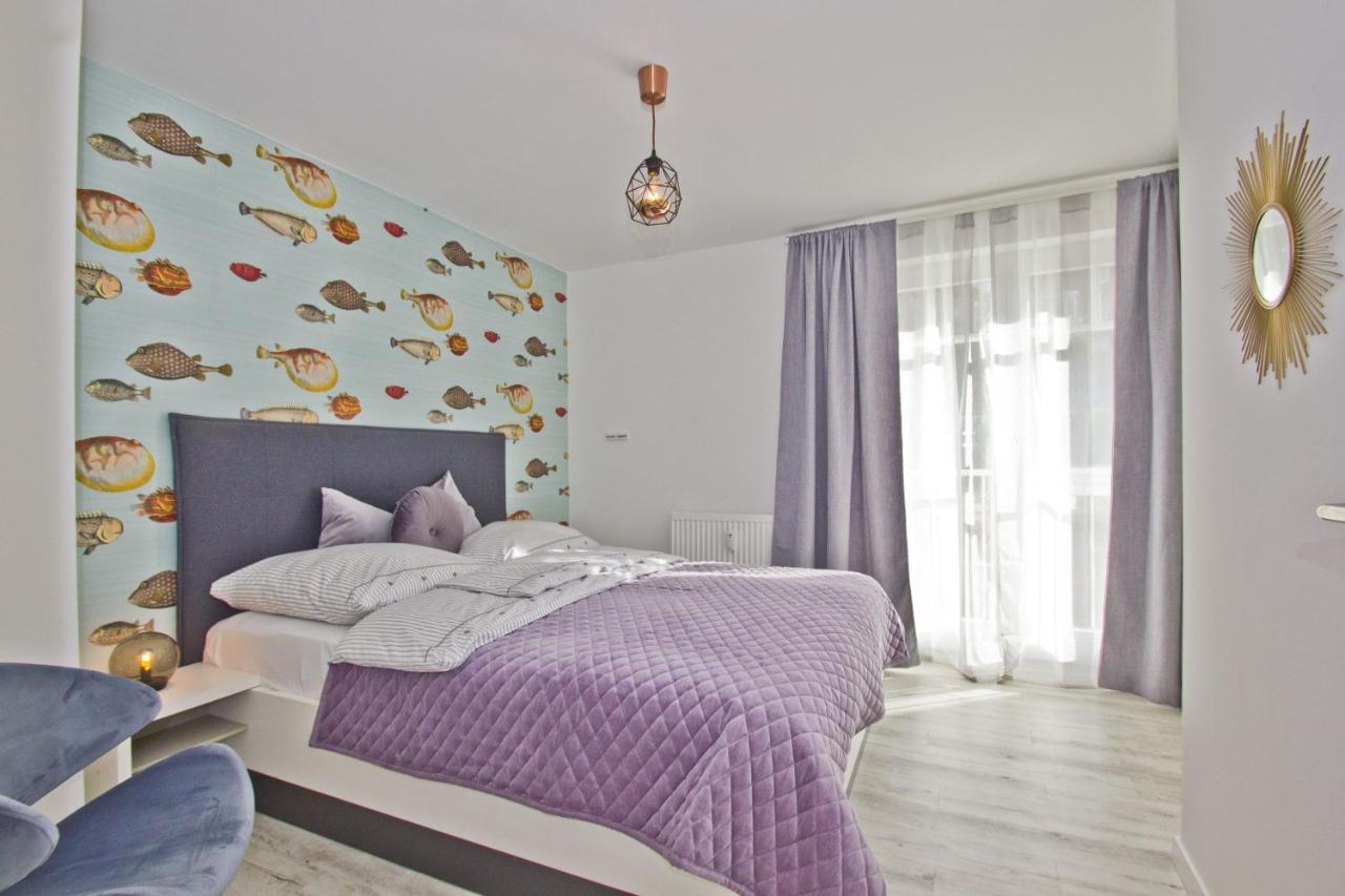 Ferienwohnung Mit Balkon Und Meerblick - Ferienresidenz Zwei Bodden Fewo 1-4 Lietzow Eksteriør billede