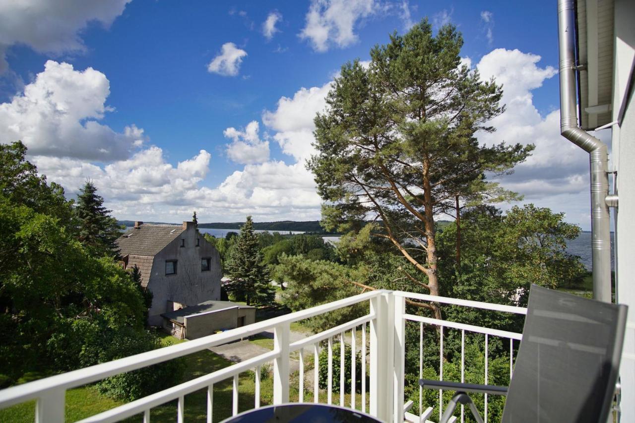 Ferienwohnung Mit Balkon Und Meerblick - Ferienresidenz Zwei Bodden Fewo 1-4 Lietzow Eksteriør billede